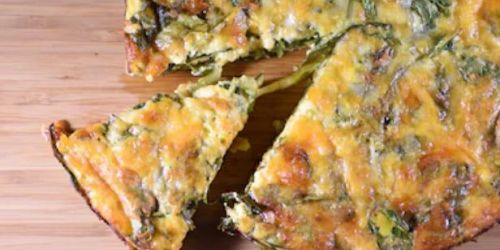Slow-Cooker Ham, Cheese and Spinach Crustless Quiche