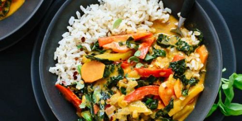 Thai Red Curry Recipe with Vegetables