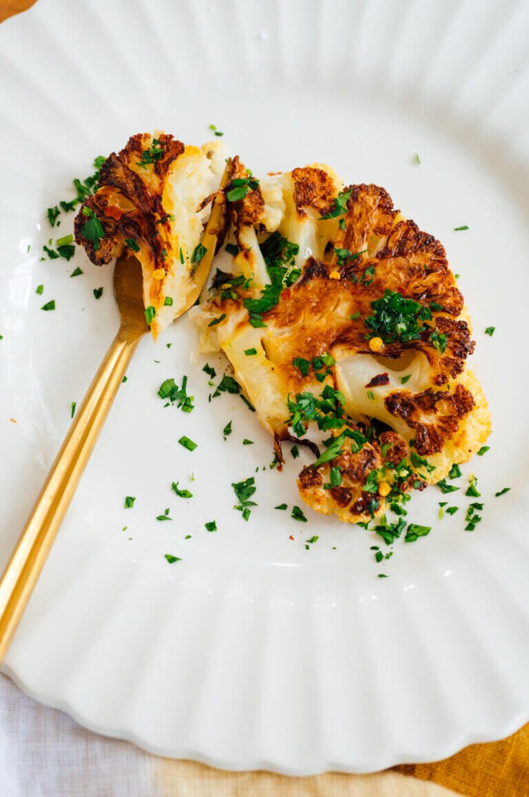 Roasted Cauliflower Steak