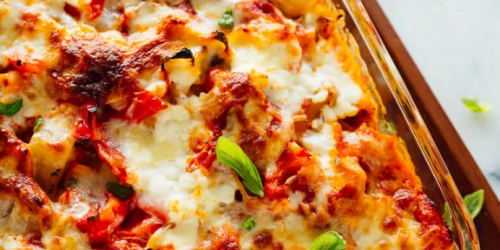 Baked Ziti with Roasted Vegetables