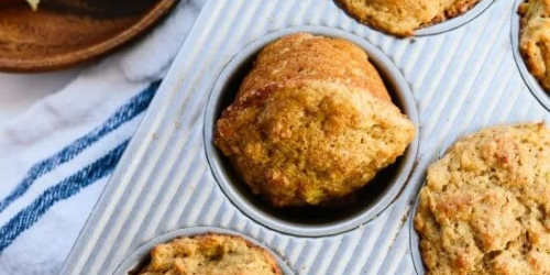 Healthy Okanagan Apple Muffins