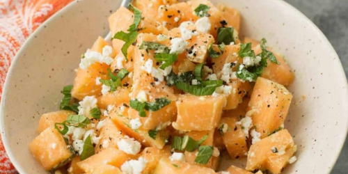 Cantaloupe and Mint Salad