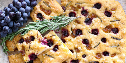 Coronation Grape & Rosemary Focaccia