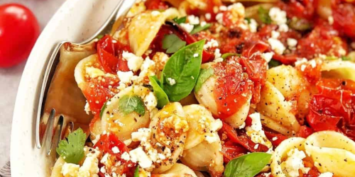 Roasted Tomato & Feta Pasta