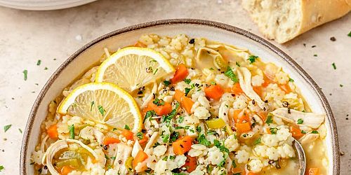 Lemon Ginger Chicken Soup