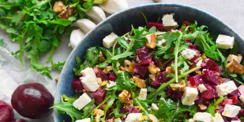 Beet, Arugula and Feta Salad