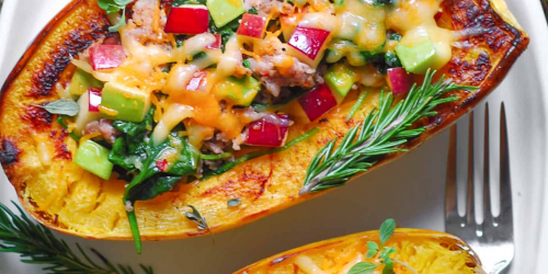 Spaghetti Squash Boats