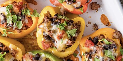 Taco-Stuffed Peppers