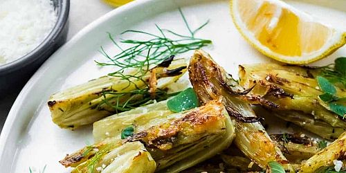 Lemon-Herb Roasted Fennel