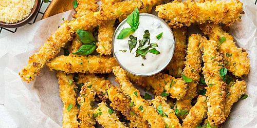 Crispy Baked Zucchini Fries
