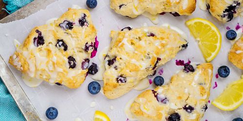 First of the Season Blueberry Scones
