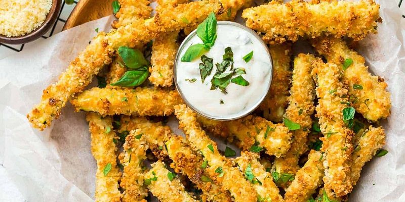 Crispy Baked Zucchini Fries