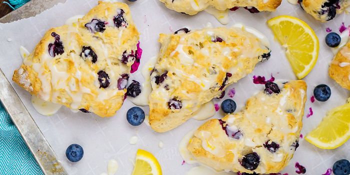 First of the Season Blueberry Scones