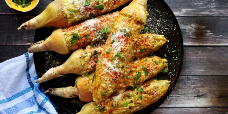 Caribbean-Style Corn on the Cob 