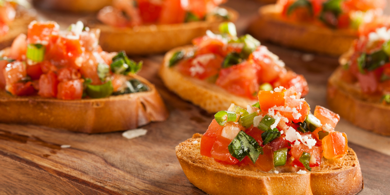 Classic Tomato Bruschetta